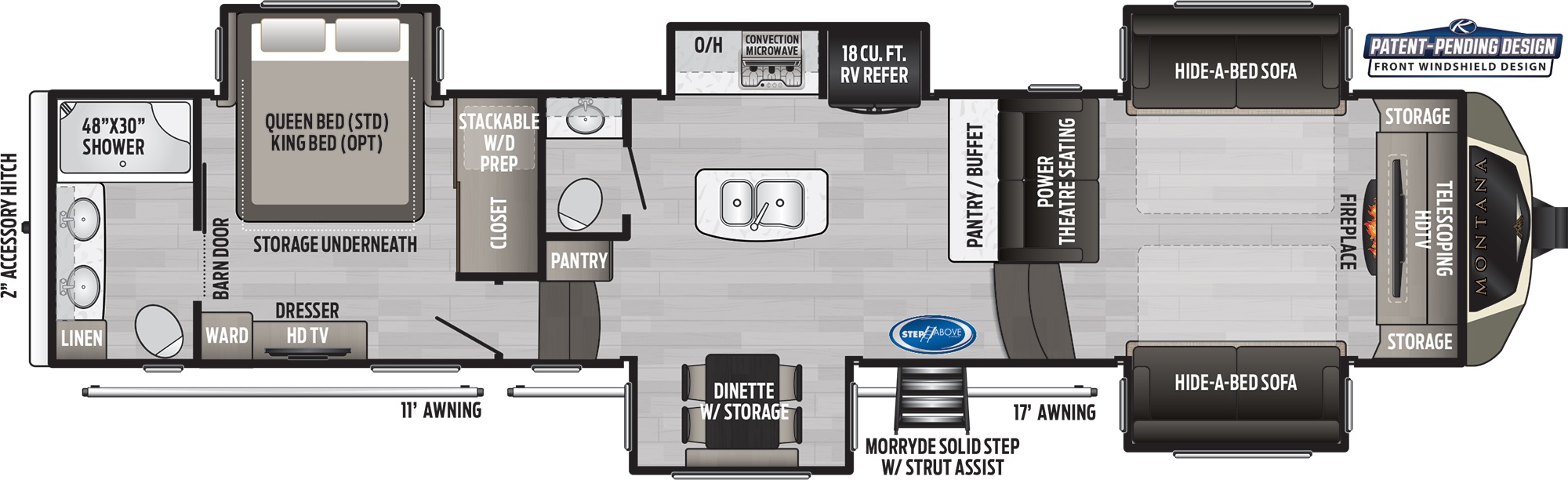 Keystone Montana Fifth Wheel Rv For Sale Lazydays