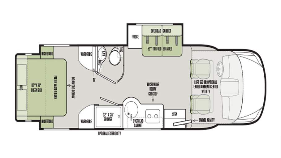2019 Tiffin Motorhomes Wayfarer 24bw For Sale In Denver Co Lazydays
