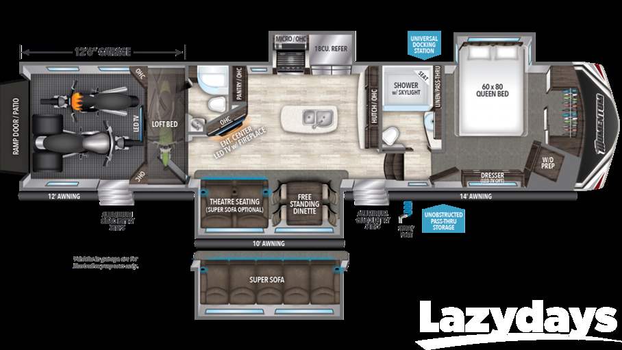 2018 Grand Design Momentum 397TH for sale in Tampa, FL | Lazydays
