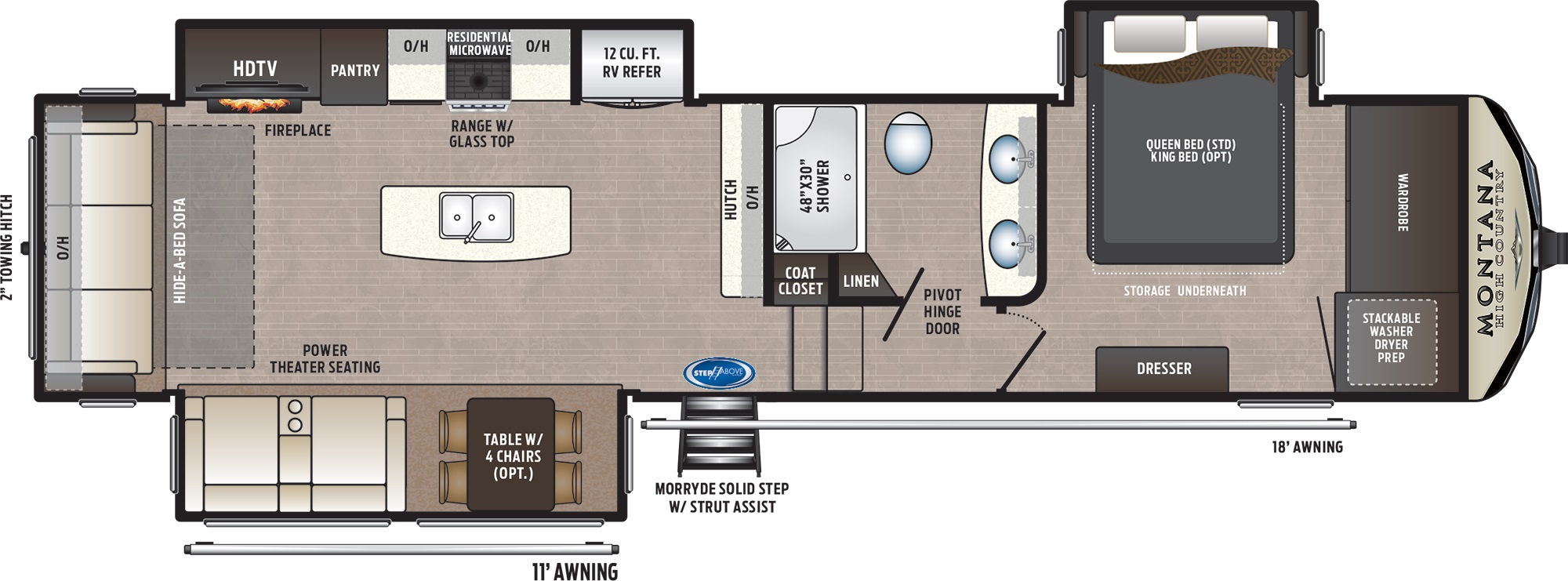Keystone Montana Fifth Wheel Rv For Sale Lazydays